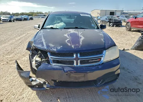 2013 Dodge Avenger Se from USA, damaged, VIN 1C3CDZAB4DN616402